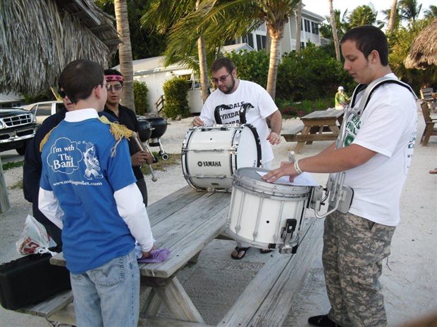 March-April-2013 Marching Mullet Band